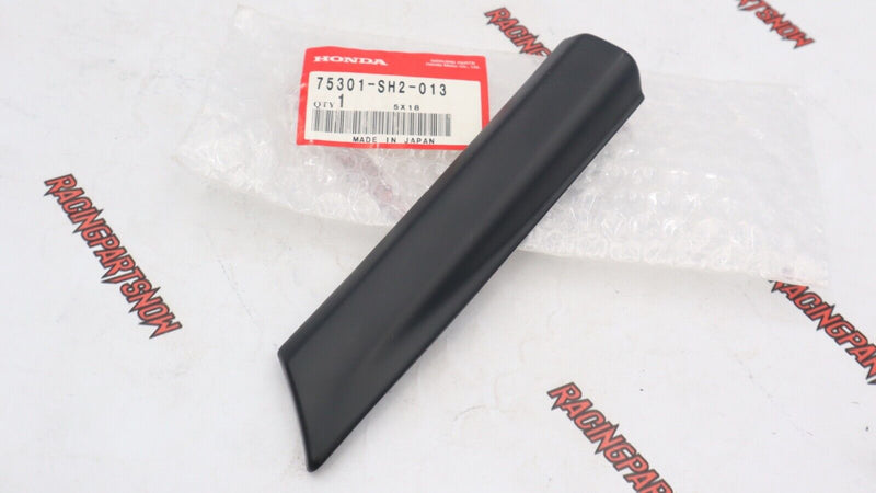 NUEVO protector de moldura de guardabarros delantero Honda OEM 90-91, lado del pasajero 75301-SH2-013 