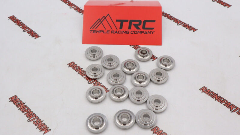 Juego de retenes de válvulas de titanio TRC TI para Mitsubishi EVO 4G63 (juego de 16)