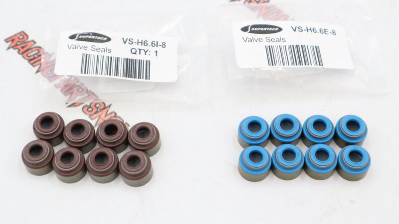 SUPERTECH VALVE STEM SEALS 16 PCS VITON B Series K Series D Series