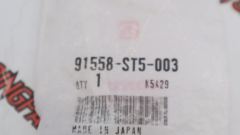 OEM Honda 91558-ST5-003 Banda de arnés con clip (135 mm) (orificio de 7 mm) (natural)