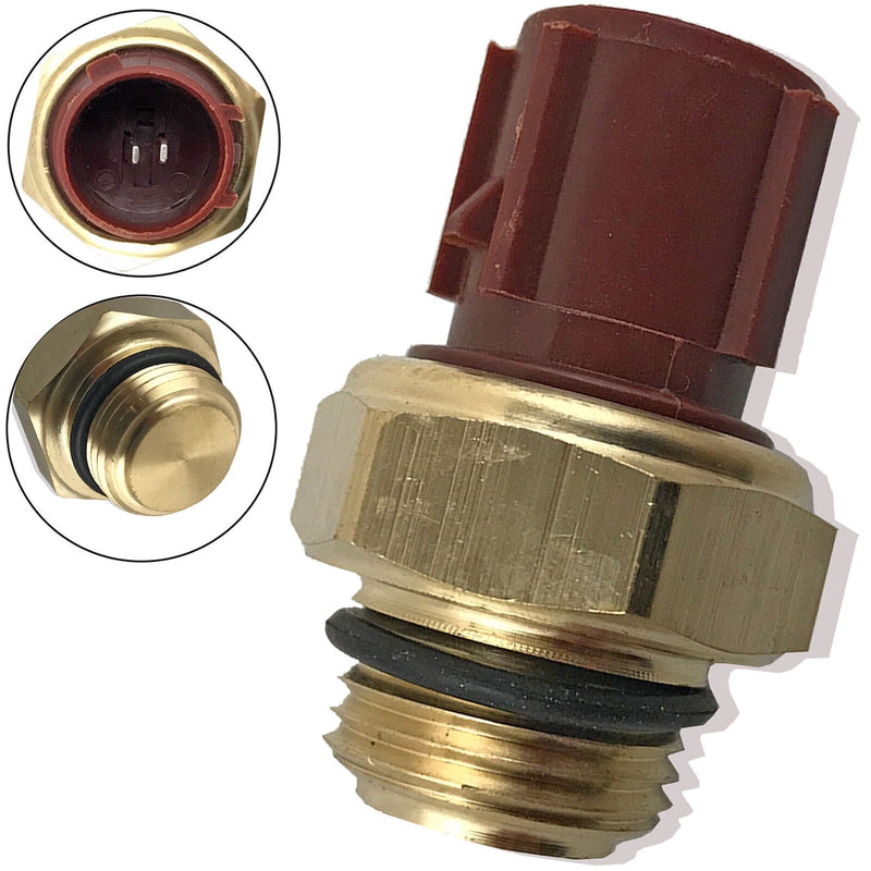 Sensor del interruptor del ventilador de refrigeración del radiador para Honda Civic 1.3L, 1.5L, 1.6L y 1.7L (1992-2005) 