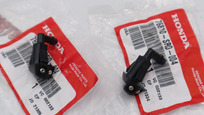 Juego de boquillas para lavaparabrisas de capó originales de Honda, modelos Civic CRX 1990-1997 y más