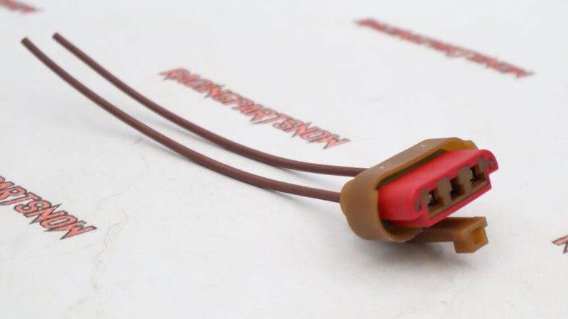 Conector del motor del ventilador de enfriamiento del motor. Compatible con/reemplaza GM PT1853. 
