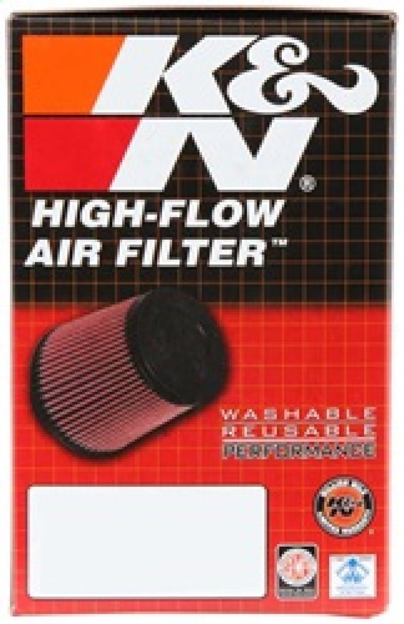 K&N Universal Clamp - On Air Filter 2 - 1/16in FLG / 3 - 1/2 OD / 4in H - BattleBorn SpeedShop