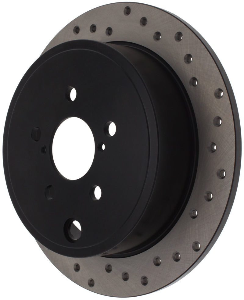 Rotor trasero derecho perforado StopTech WRX 08-10