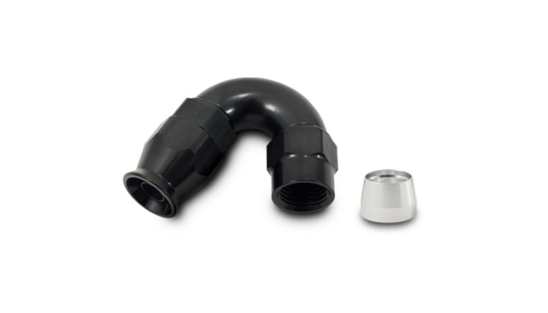 Vibrant - 4AN 150 Degree Hose End Fitting for PTFE Lined Hose - BattleBorn SpeedShop