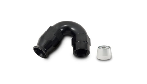 Vibrant - 4AN 150 Degree Hose End Fitting for PTFE Lined Hose - BattleBorn SpeedShop