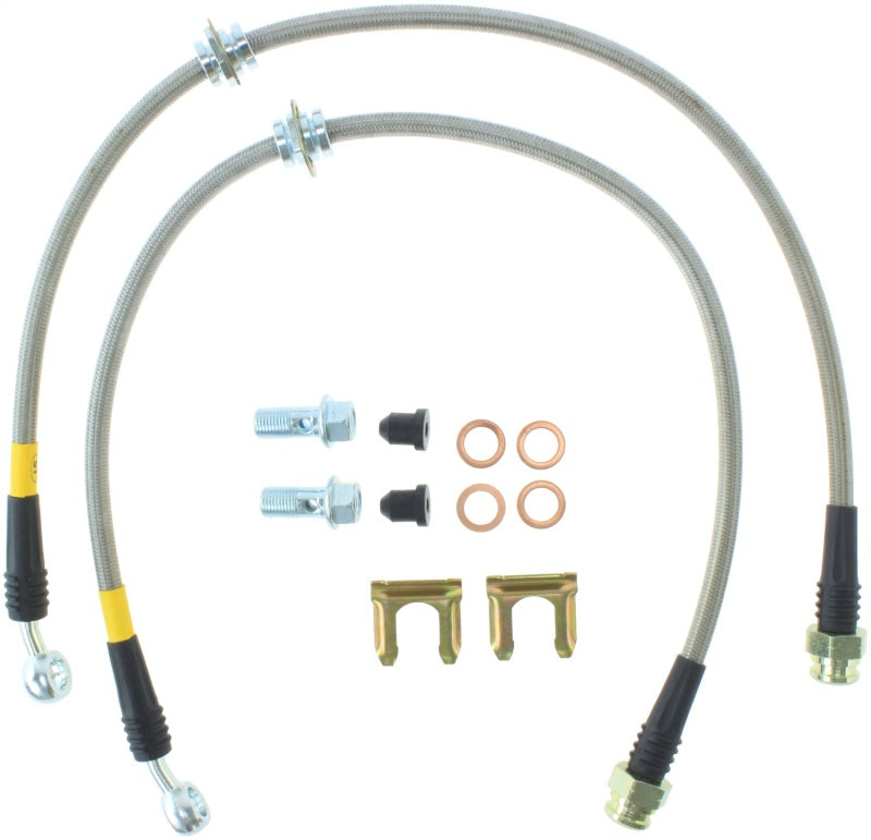 Conductos de freno traseros de acero inoxidable StopTech WRX 02-07