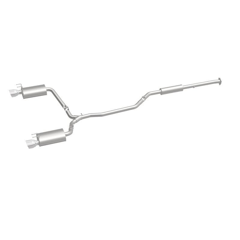 Sistema MagnaFlow C/B 2015 Honda Accord 3.5L V6 2.5in SS Doble división Trasera Pulida Punta 4.5