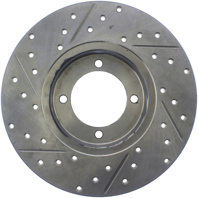Rotor de freno deportivo ranurado y perforado StopTech