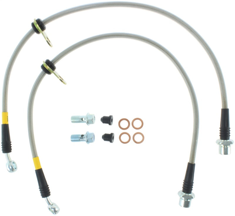 Conductos de freno delanteros de acero inoxidable StopTech para Toyota Tacoma 95-04
