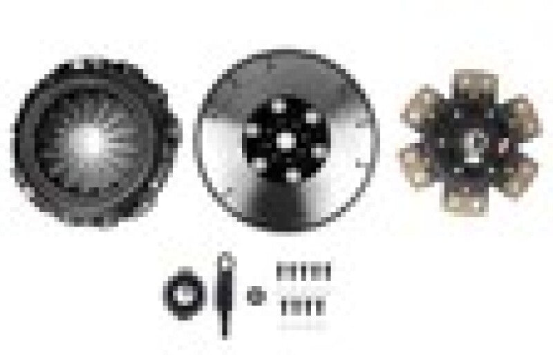 Embrague de competición WRX 06-11 / LGT 05-11 Etapa 4 - Kit de embrague cerámico de 6 pastillas (incluye volante de acero)