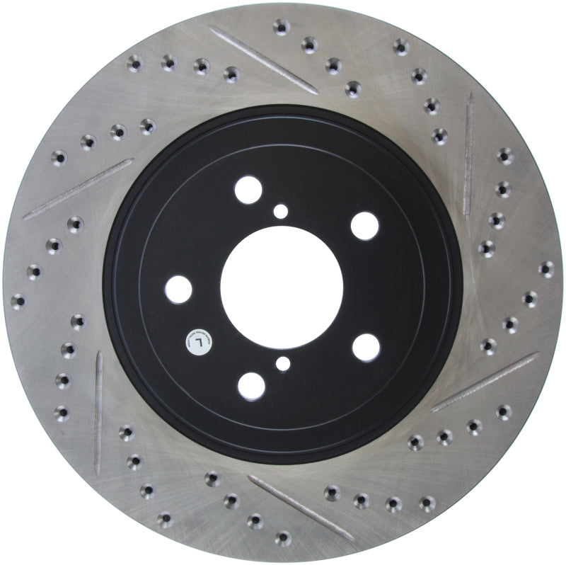 Rotor de freno deportivo ranurado y perforado StopTech