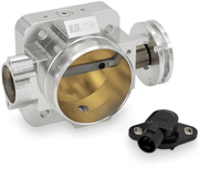 BLOX Racing Honda B/D/H/F Series Engines 70mm Silver Billet Throttle Body V2 - BattleBorn SpeedShop