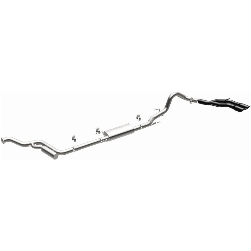 Sistema de escape Cat-back Magnaflow 2024 Toyota Tacoma Speq Series (puntas negras)