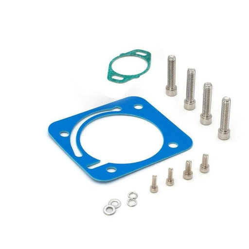 BLOX Racing Honda B/D/H/F Series Engines 76mm Black Billet Throttle Body V2 - BattleBorn SpeedShop