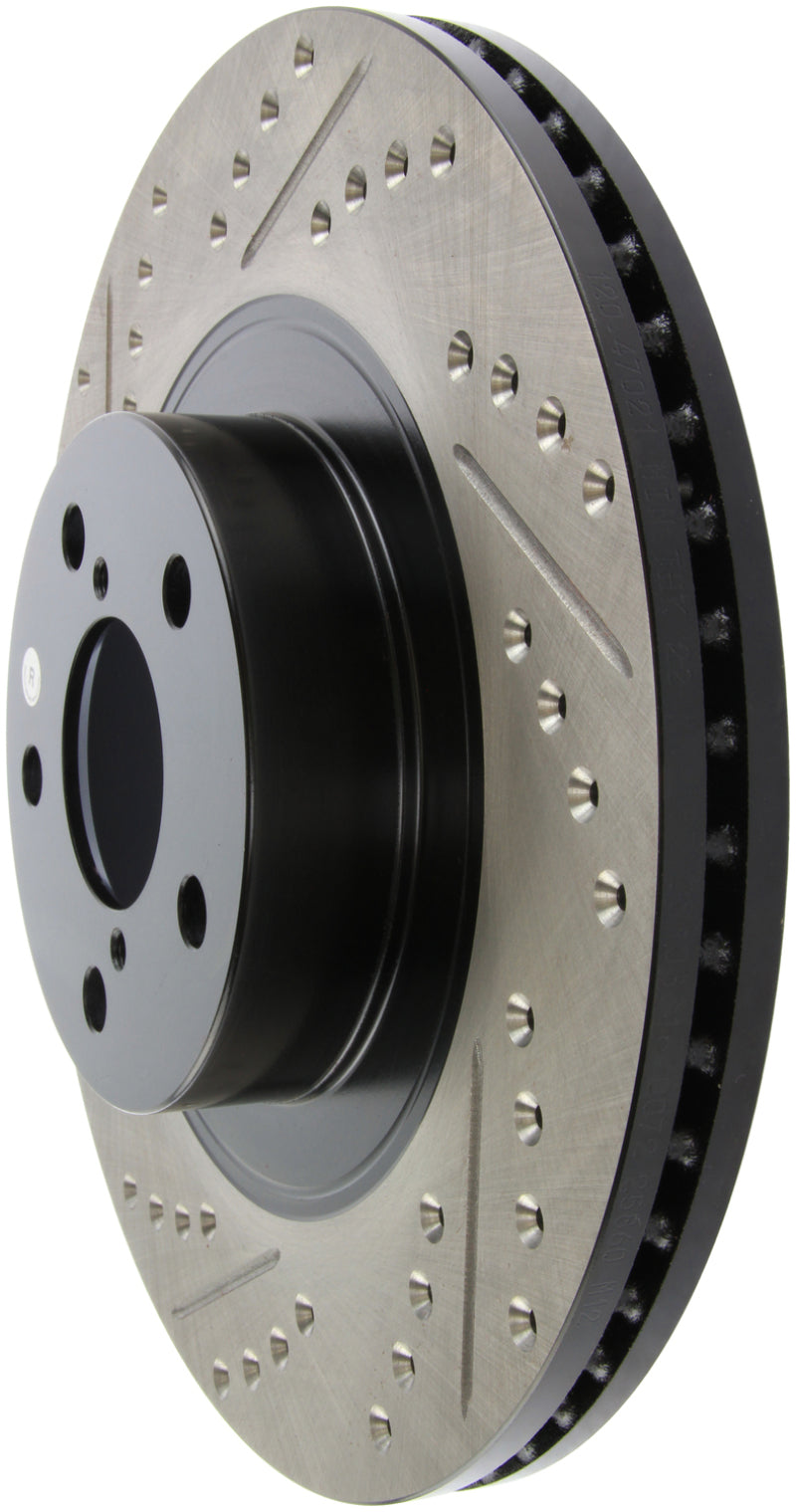 Rotor de freno deportivo ranurado y perforado StopTech