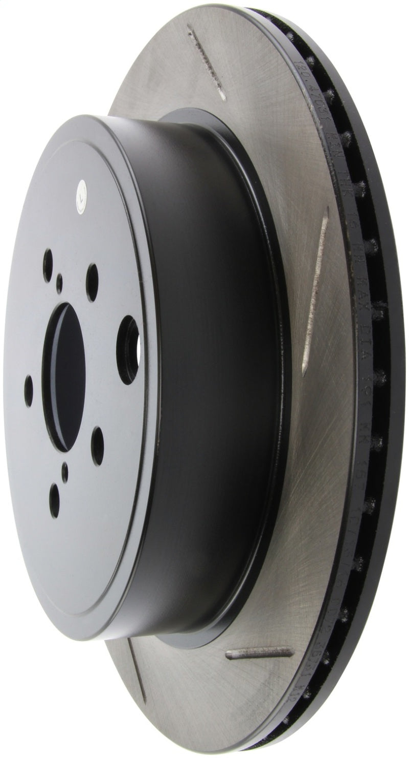 Rotor ranurado trasero izquierdo StopTech Power Slot 13 Scion FR-S / 13 Subaru BRZ