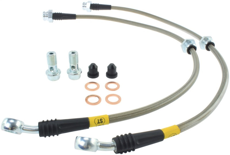 Conductos de freno delanteros de acero inoxidable StopTech 89-1/98 Nissan 240SX