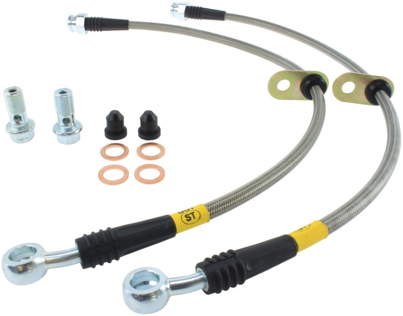 StopTech 04-08 Acura TSX / 03-07 Honda Accord Líneas de freno delanteras SS