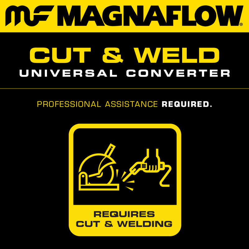 MagnaFlow Conv Universal 2,5 pulgadas T2 Trasero
