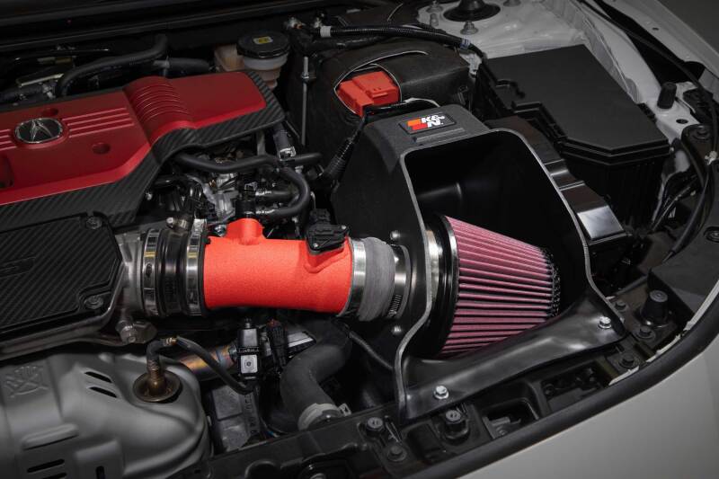 Sistema de admisión de aire de alto rendimiento K&amp;N 2023+ Honda Civic Type R / 2024+ Acura Integra Type S