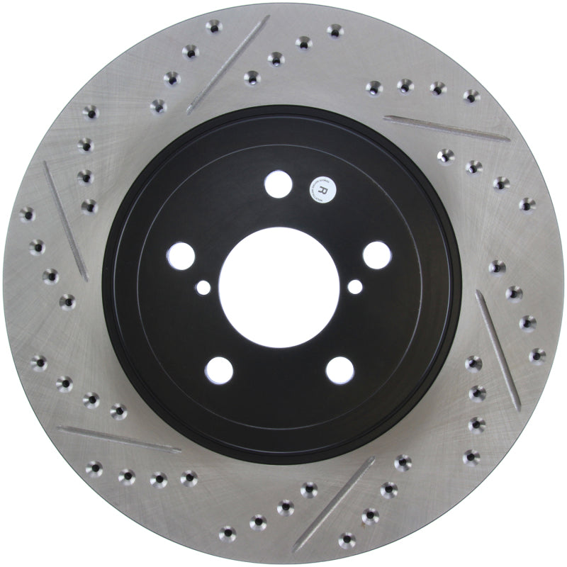 Rotor de freno deportivo ranurado y perforado StopTech