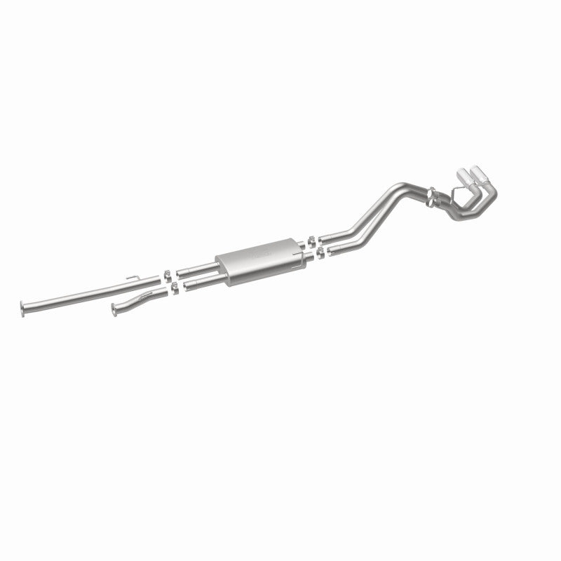 MagnaFlow 14 Toyota Tundra V8 4.6L/5.7L Acero inoxidable C/b Escape Doble paso del mismo lado. Neumático trasero