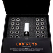 Mishimoto Steel Locking Lug Nuts M14x1.5 24pc Set Silver - BattleBorn SpeedShop