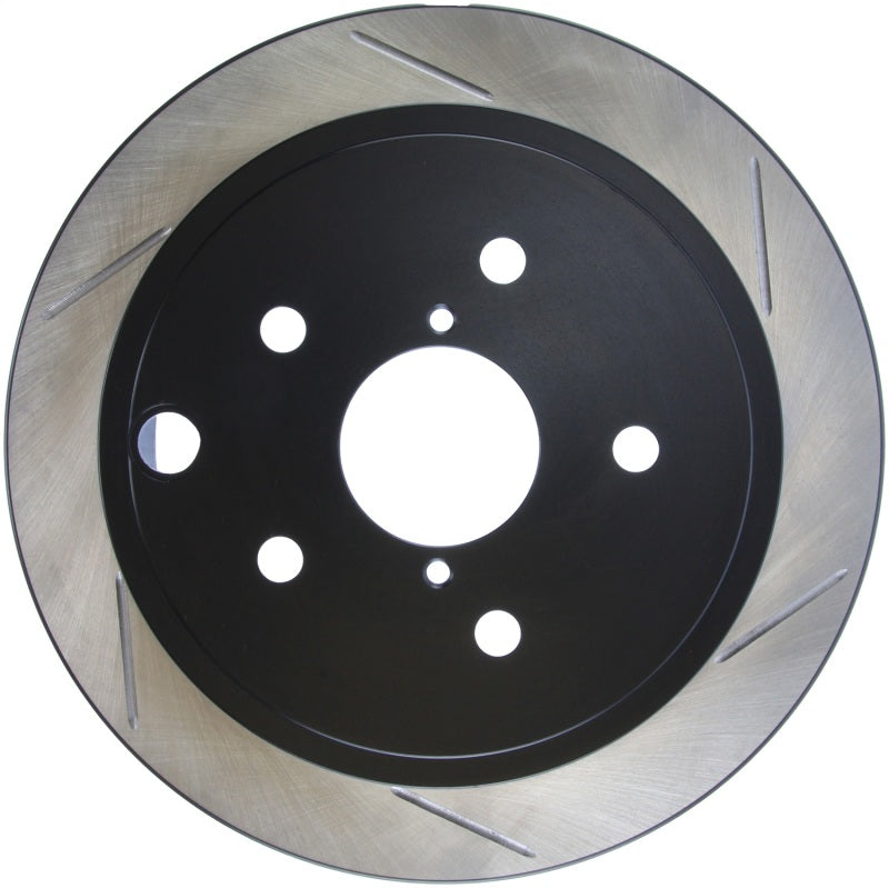 Rotor ranurado trasero izquierdo StopTech Power Slot 2015 Subaru WRX (sin EyeSight)