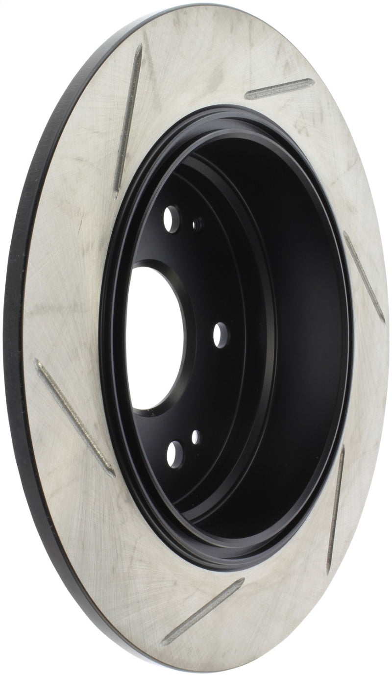Rotor trasero izquierdo con ranuras StopTech Power Slot para Acura TL/TL-S 04-08 / Honda Element 03-09