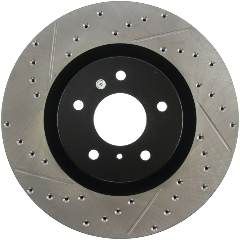Rotor de freno deportivo ranurado y perforado StopTech