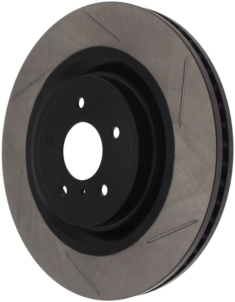 Rotor delantero izquierdo ranurado StopTech Power Slot Nissan 370z / Infiniti G37 SportStop
