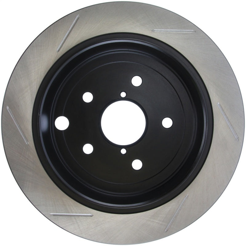 Rotor ranurado trasero izquierdo StopTech Power Slot 2015 Subaru WRX (sin EyeSight)