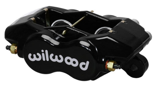 Wilwood Caliper - Forged Dynalite - Black 1.62in Pistons .81in Disc - BattleBorn SpeedShop