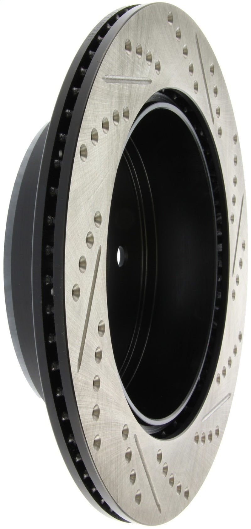 Rotor de freno deportivo ranurado y perforado StopTech trasero derecho 13-14 Lexus GS300/350/400/430