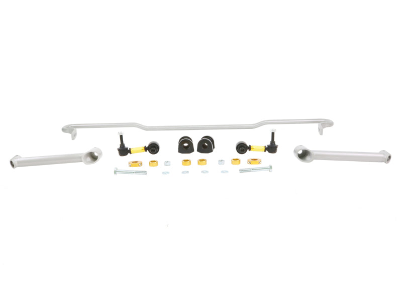 Barra estabilizadora trasera Whiteline 12+ Scion FR-S / 12+ Subaru BRZ / 12+ Toyota 86 de 18 mm X ajustable HD con enlaces finales