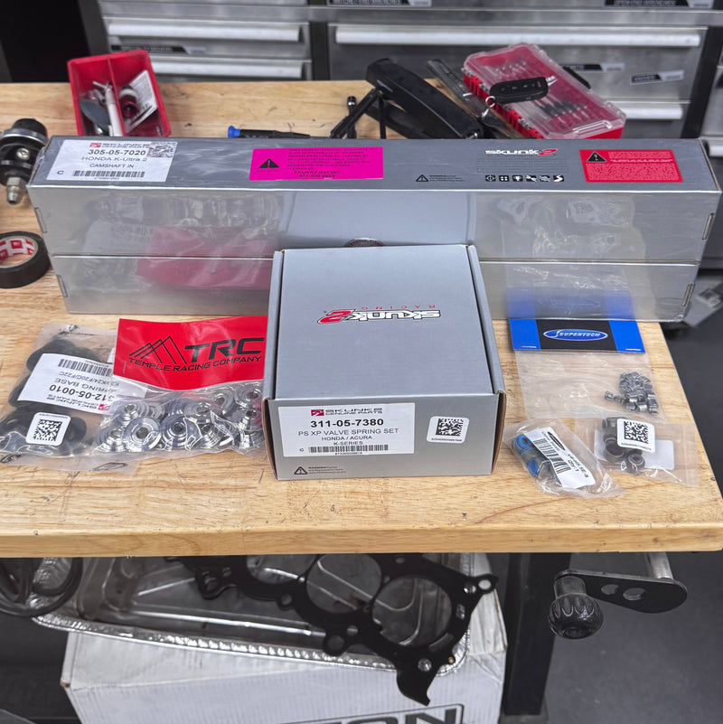 Skunk2 Ultra 1 Camshafts x TRC  Valve Spring Retainer KIT K20 K24
