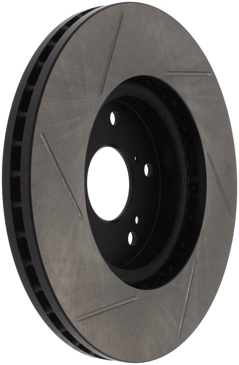 Rotor delantero izquierdo con ranuras StopTech Power Slot para Acura TL 99-08 (pinza estándar) / CL 01-03 / TSX 04-09