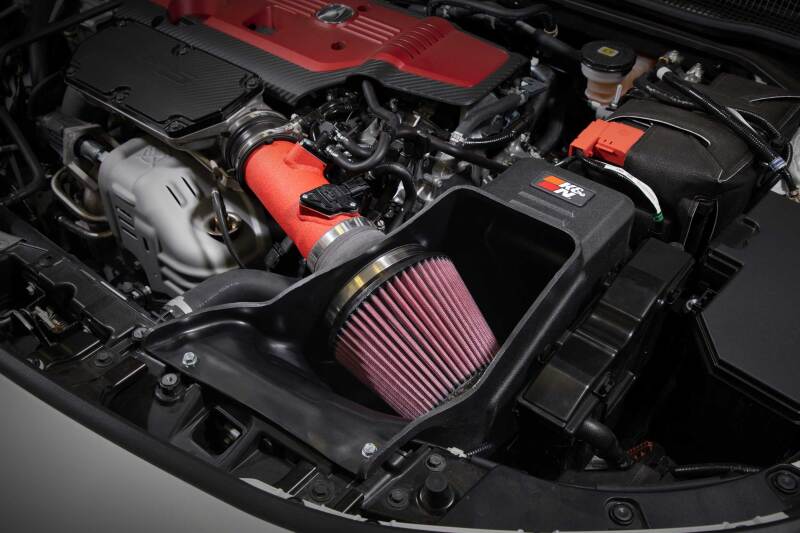 Sistema de admisión de aire de alto rendimiento K&amp;N 2023+ Honda Civic Type R / 2024+ Acura Integra Type S