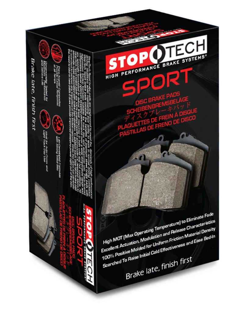 Pastillas de freno traseras StopTech Sport Performance 10-17 Nissan 370Z