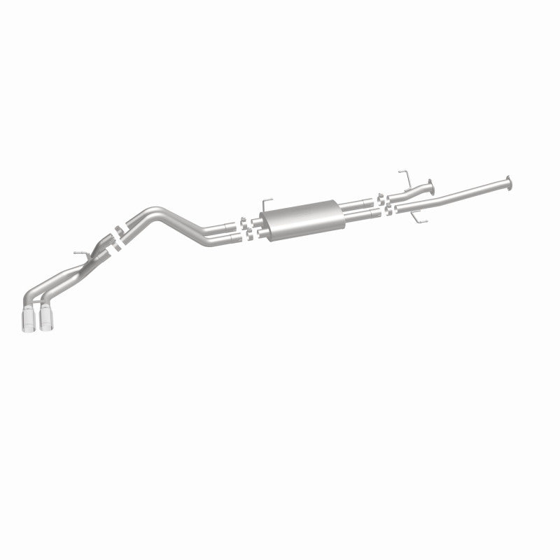 MagnaFlow 14 Toyota Tundra V8 4.6L/5.7L Acero inoxidable C/b Escape Doble paso del mismo lado. Neumático trasero