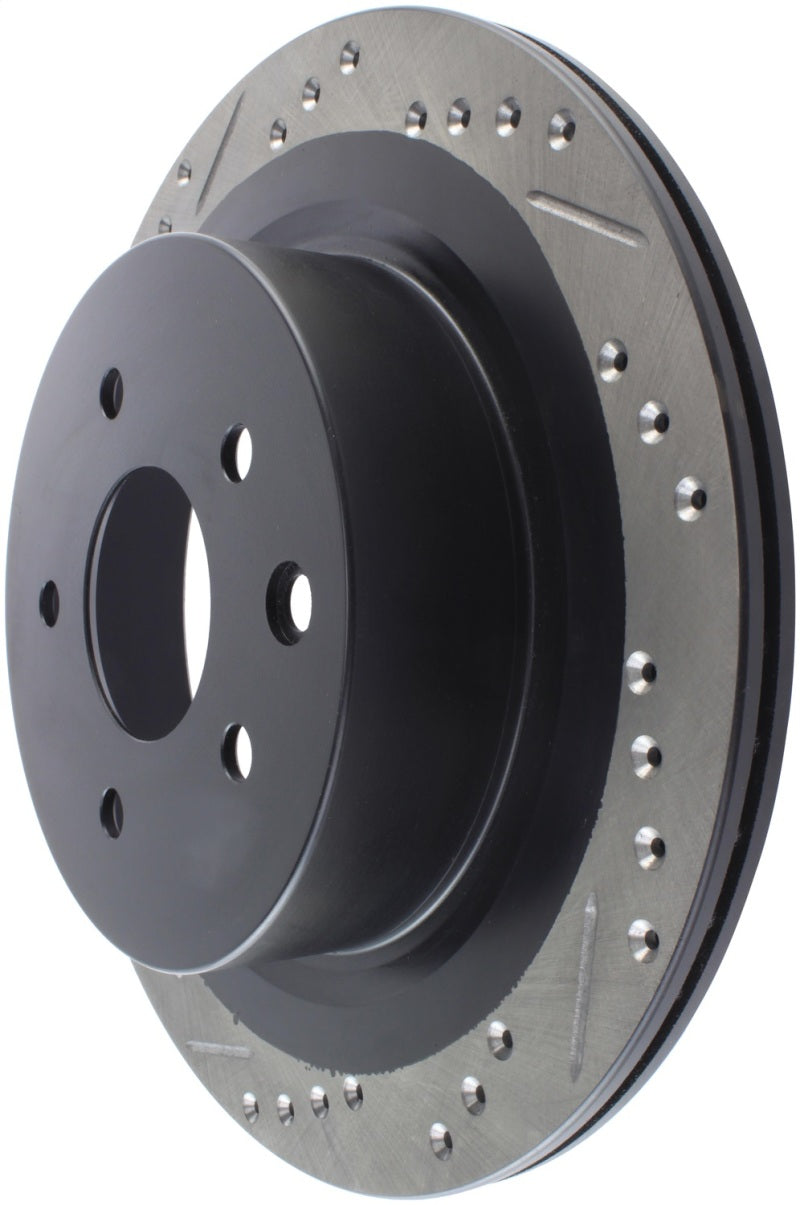 Rotor trasero derecho ranurado y perforado StopTech 06-07 350Z / 05-07 G35 / 06-07 G35X SportStop
