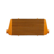Mishimoto Universal Gold R Line Intercooler Overall Size: 31x12x4 Core Size: 24x12x4 Inlet / Outlet - BattleBorn SpeedShop