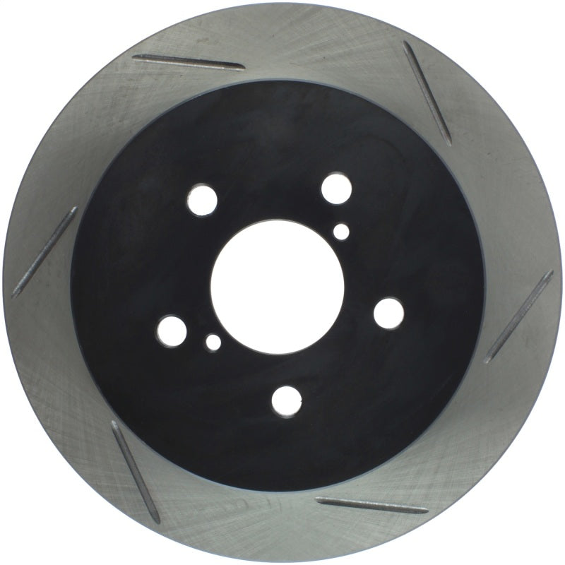 Rotor ranurado SportStop trasero izquierdo StopTech Power Slot 06-08 Subaru Legacy Wagon/Sedan 2.5i