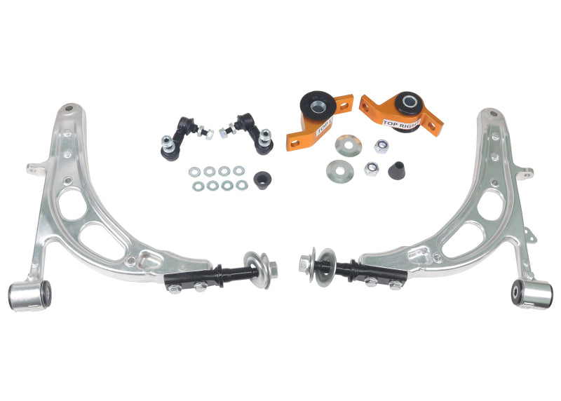 Kit de brazo de control de aleación para rendimiento de calle delantero inferior de Whiteline para Subaru Impreza 93-07