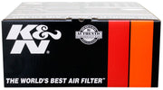 K&N Custom Round Filter 5 - 1/8in FLG / 11in Dia / 4 - 3/4in H w/VENT - BattleBorn SpeedShop