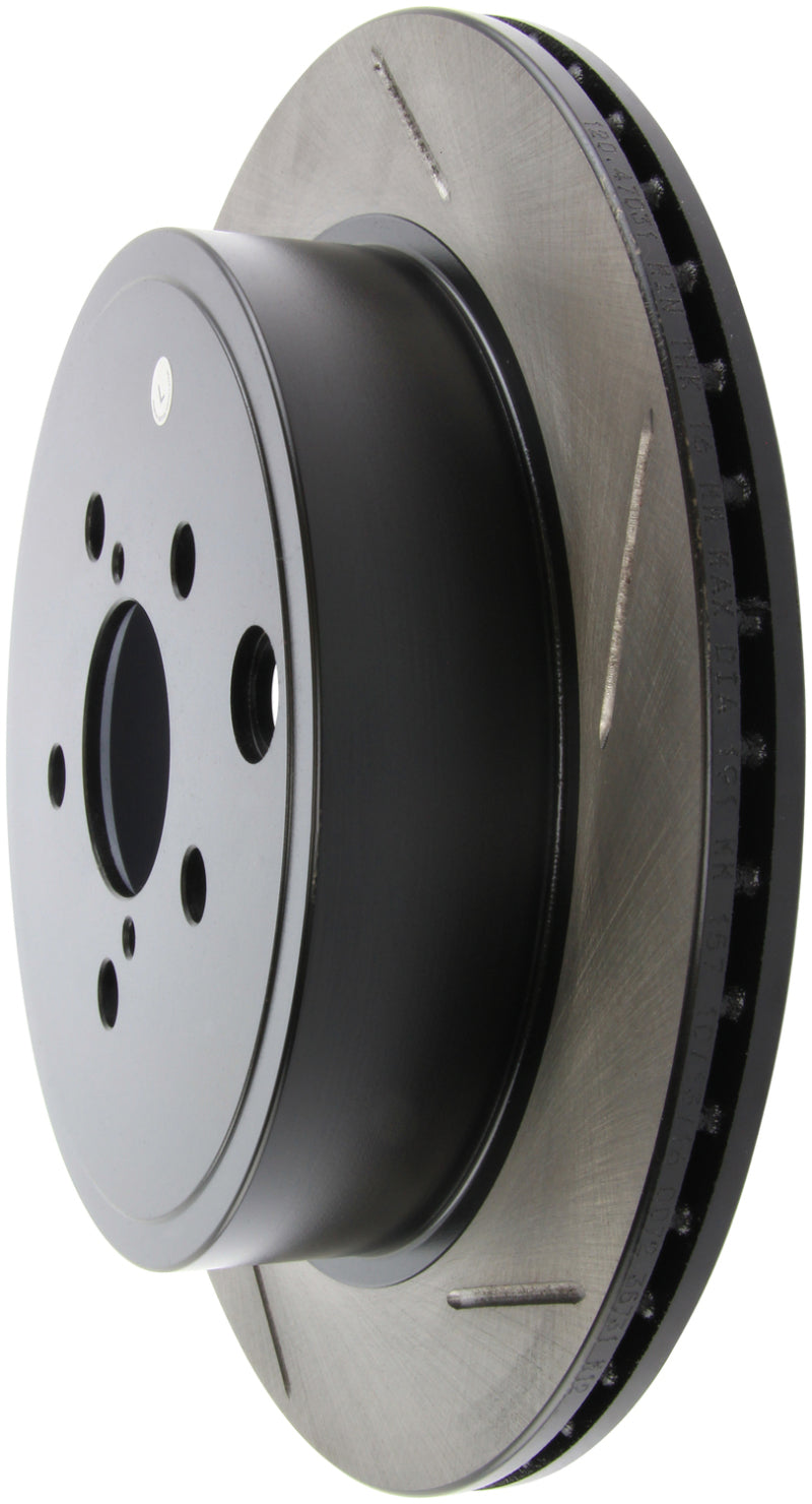 Rotor ranurado trasero izquierdo StopTech Power Slot 13 Scion FR-S / 13 Subaru BRZ