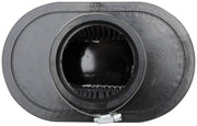 K&N Universal Clamp - On Air Filter 3.5in Flg ID x 8.5x5.25in B OD x 6.25x4in T OD x 5.5in H - BattleBorn SpeedShop