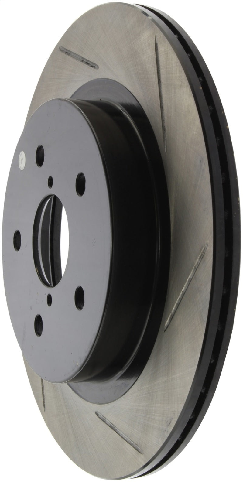 Rotor trasero izquierdo ranurado deportivo StopTech 16-17 Subaru WRX con tecnología EyeSight